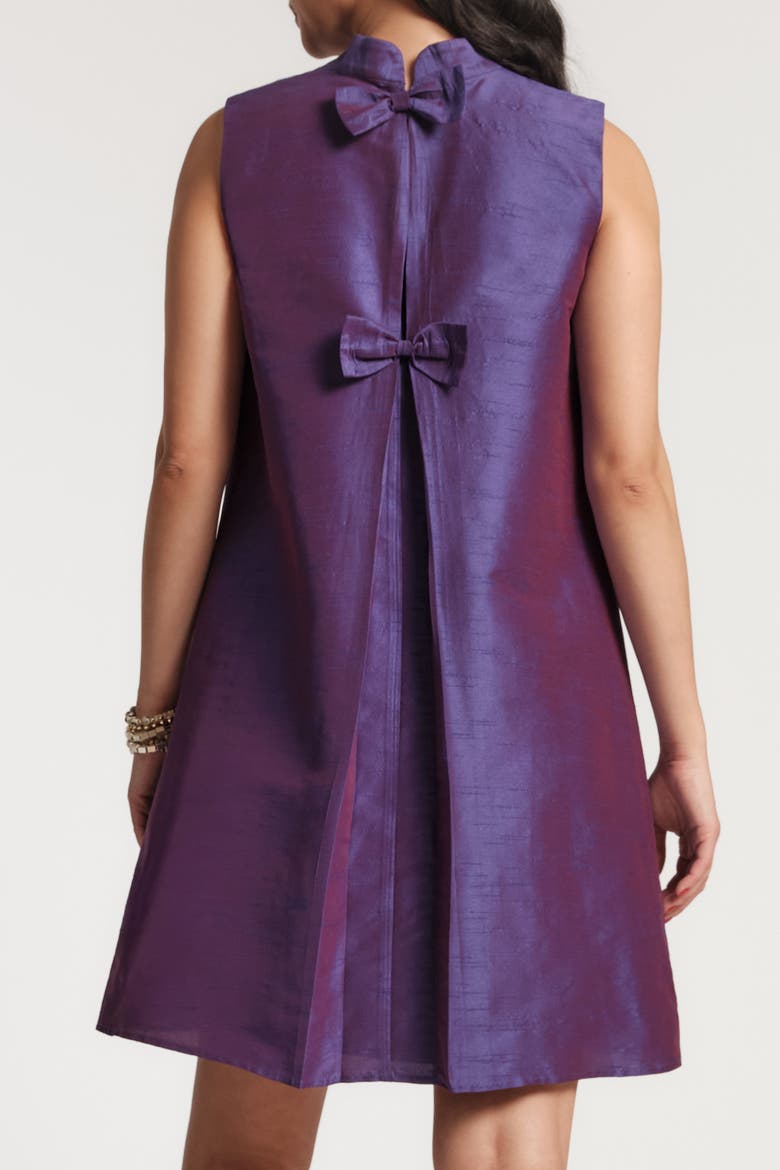 Diplomat Mini Dress, Alternate, color, Violet