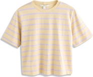 NEXT Stripe Boxy Cotton T-Shirt