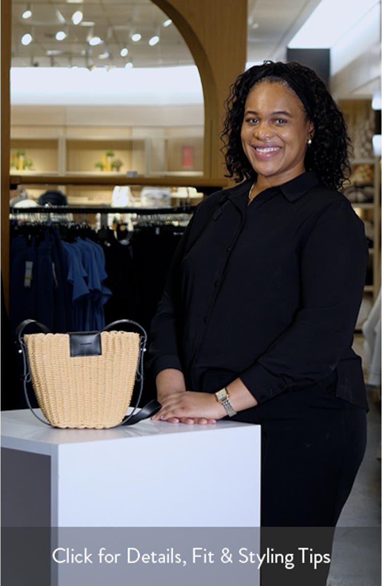 Ebro Woven Crossbody Bag, sales video thumbnail