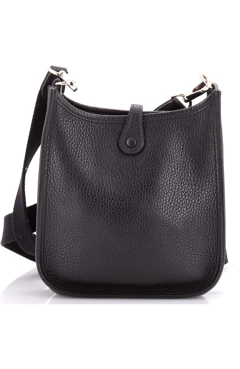 Pre-Owned Hermes Evelyne Bag Gen III Clemence TPM, Alternate, color, Noir