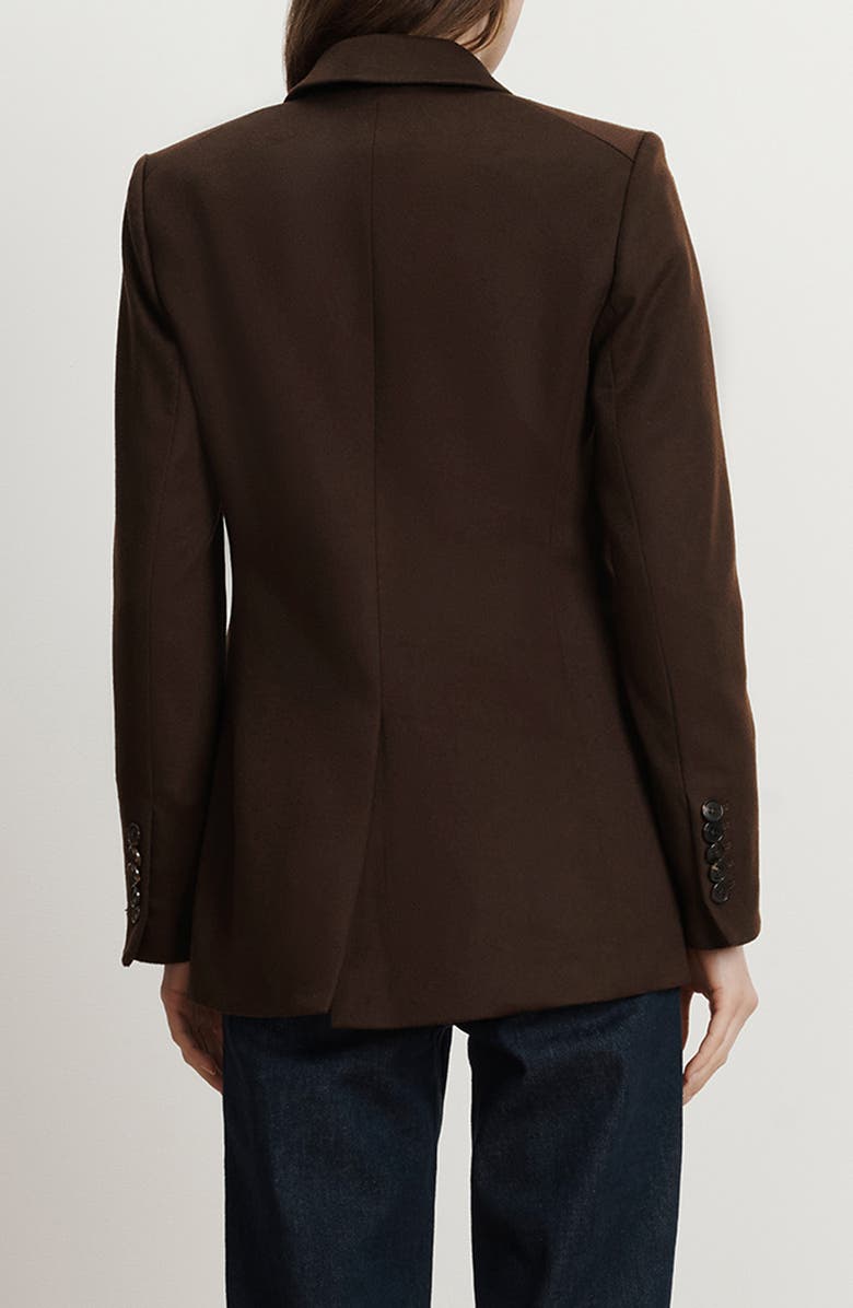 Veronica Beard Ellette Cashmere Dickey Jacket, Alternate, color, Dark Chocolate