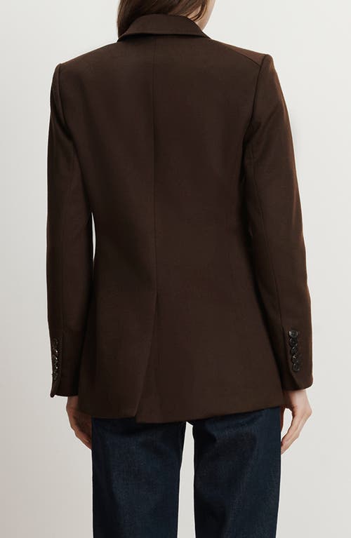 Veronica Beard Ellette Cashmere Dickey Jacket In Brown