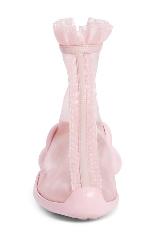 Collina Strada Pink Fctry Lab Edition Rufl Boots In Pink