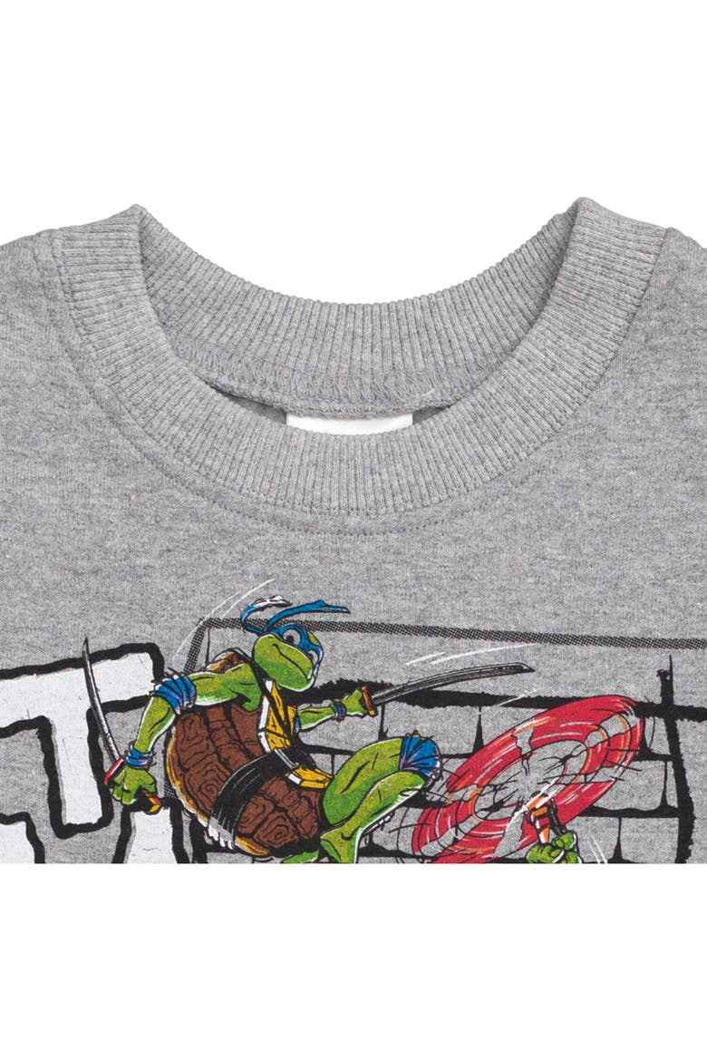 2-Piece Fleece Sweatshirt and Pants Set, Alternate, color, Heather Grey Green