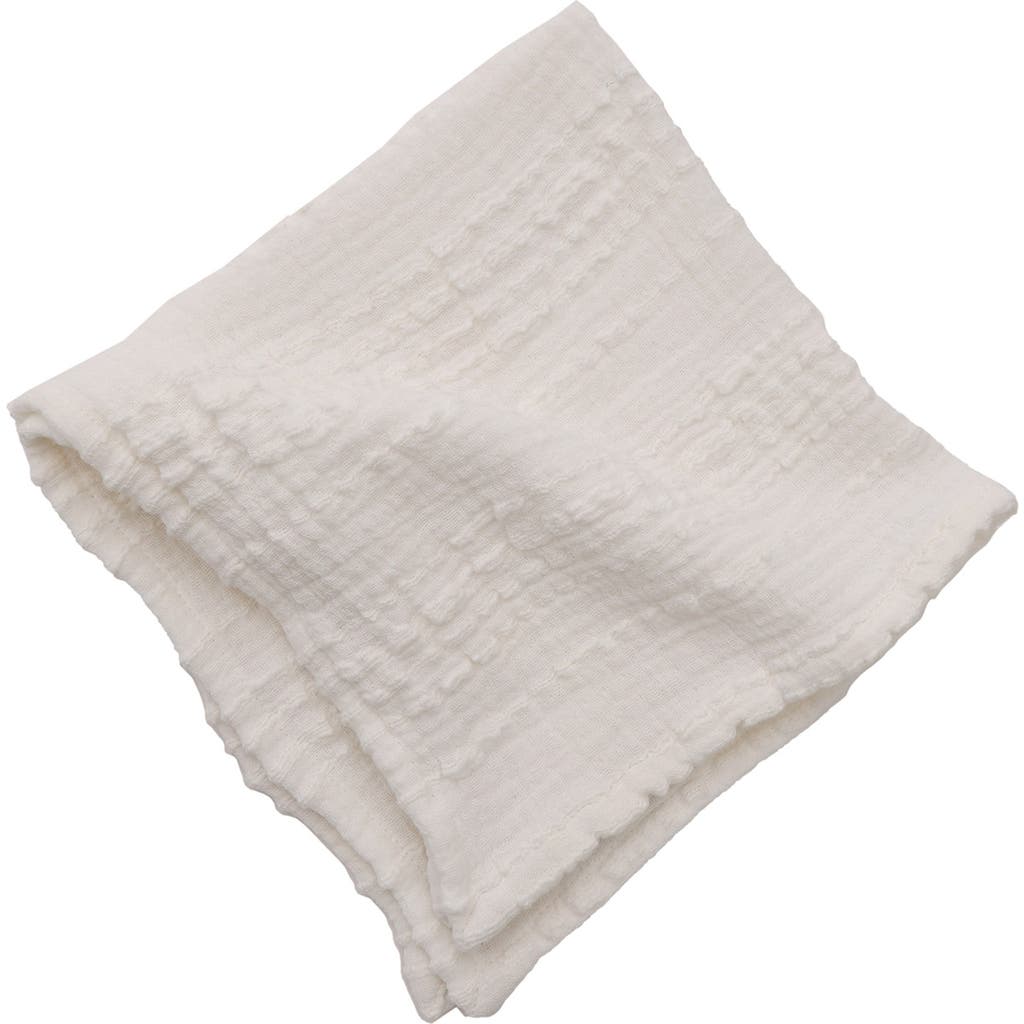 Pom Pom At Home Kenwood Set Of 4 Napkins In White