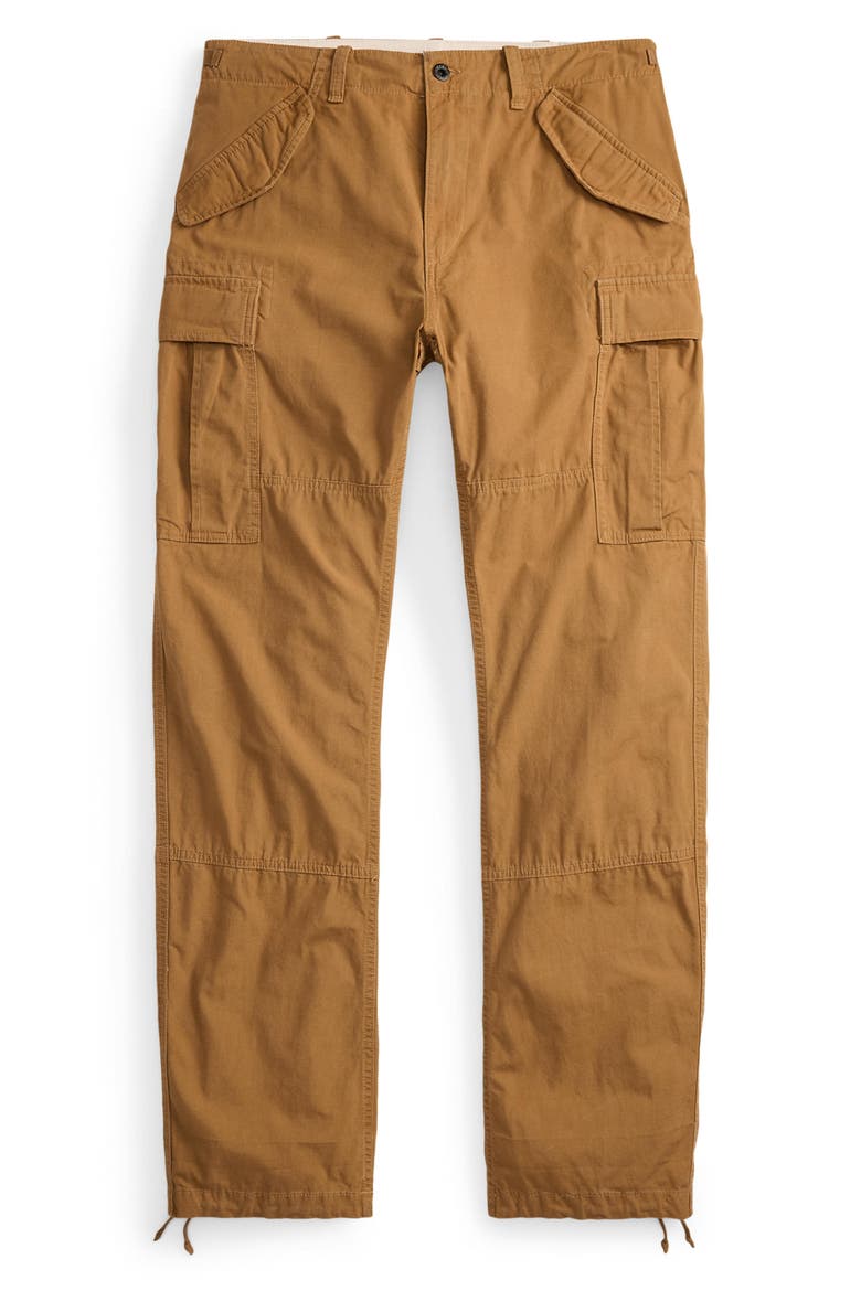 Classic Fit Cotton Canvas Cargo Pants, Alternate, color, SANDSURF