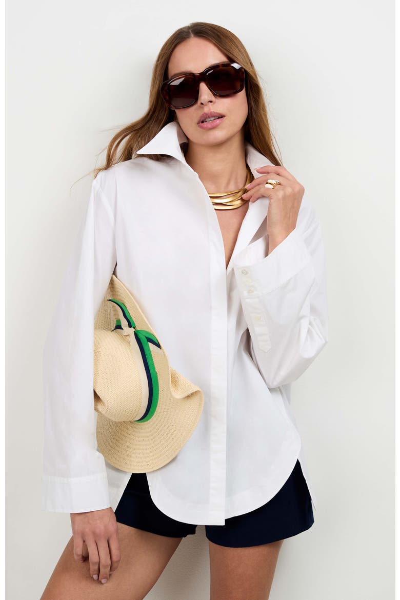 Olona Swing Top, Alternate, color, White