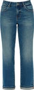 Bayeas Mid Rise Straight Leg Jeans