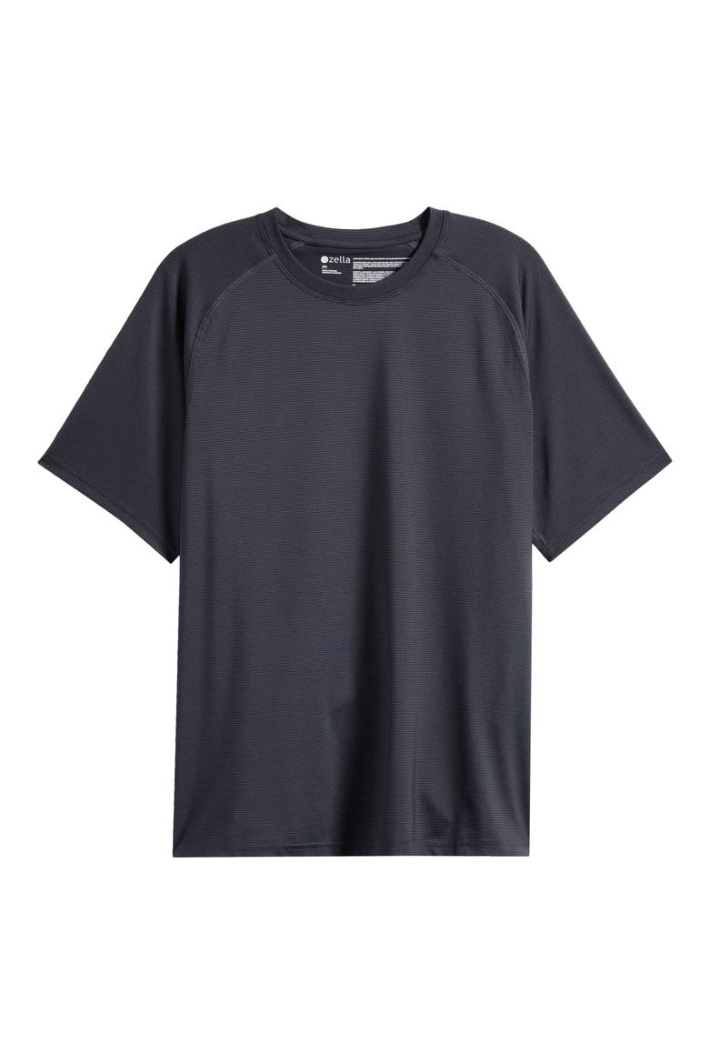 Perforated Training T-Shirt, Alternate, color, BLACK CAVIAR