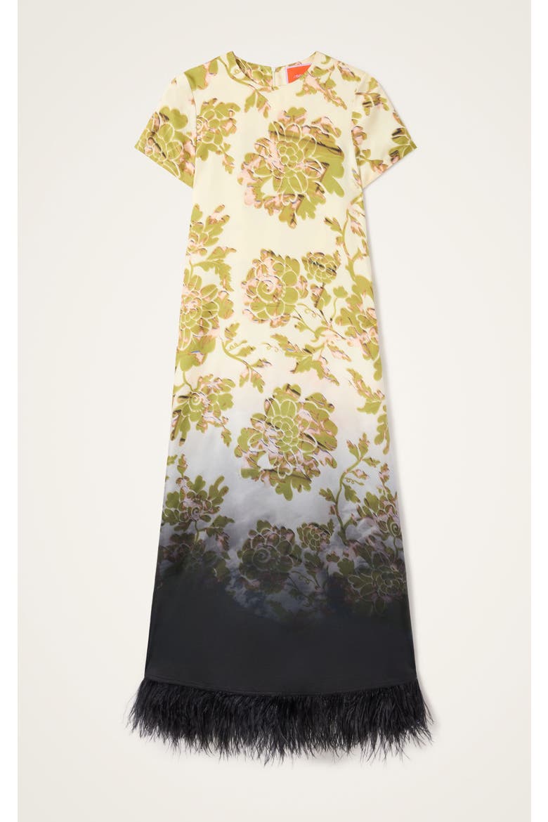 Swing Dress, Alternate, color, Oasis Ombrée Placée Green