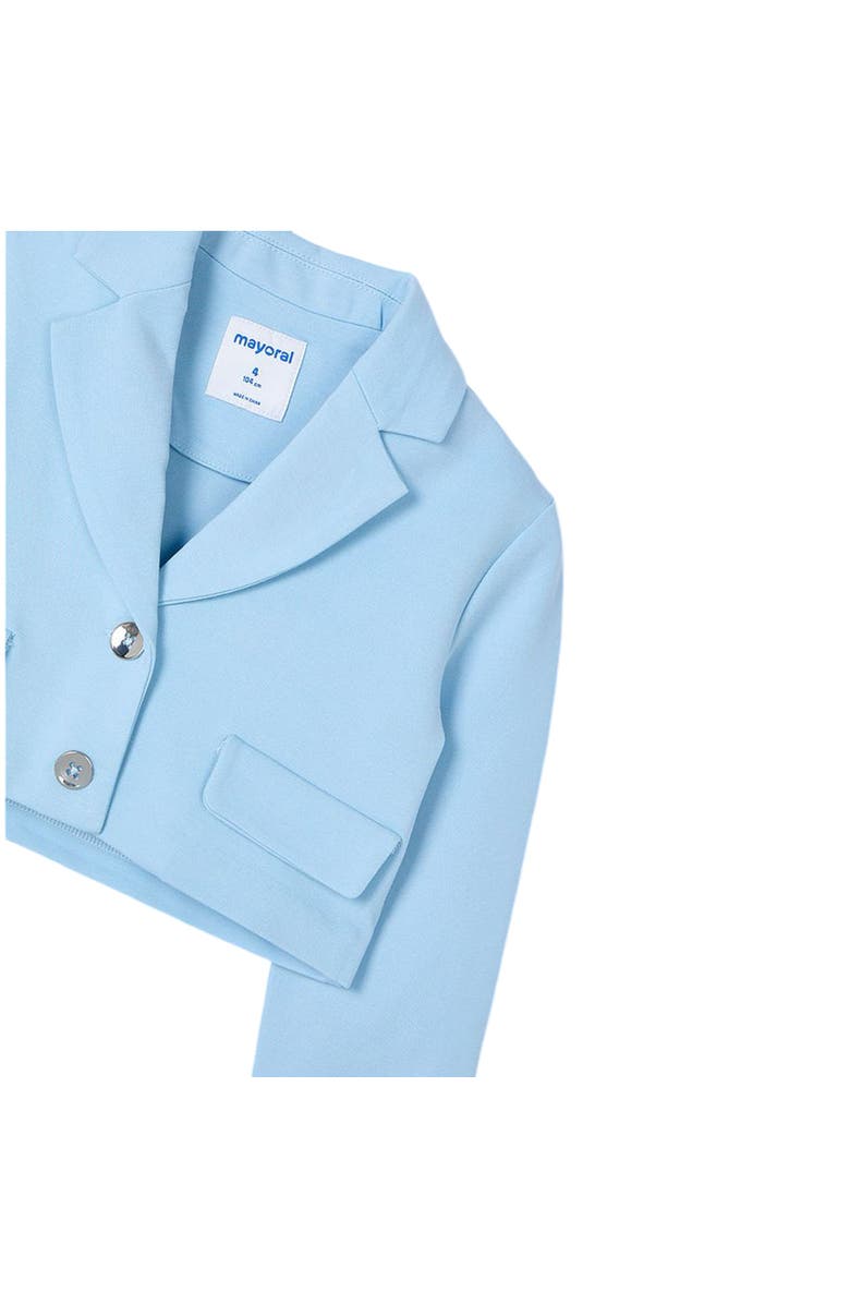 Mayoral Cropped Jacket, Alternate, color, Blue