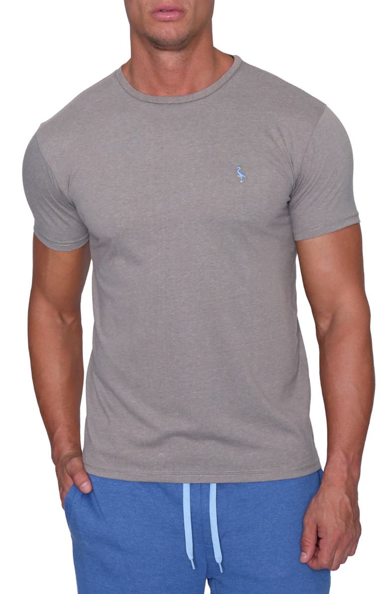 TailorByrd Heathered Crewneck T-Shirt, Main, color, 