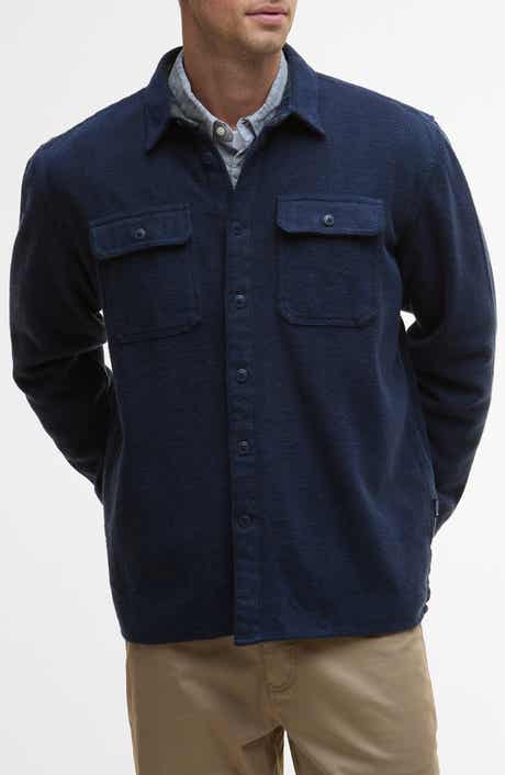 Baystone Relaxed Twill Shirt Jacket