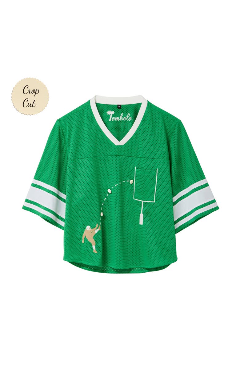 Tombolo 'Doink!' ~ Relaxed Crop Cut, Main, color, Green