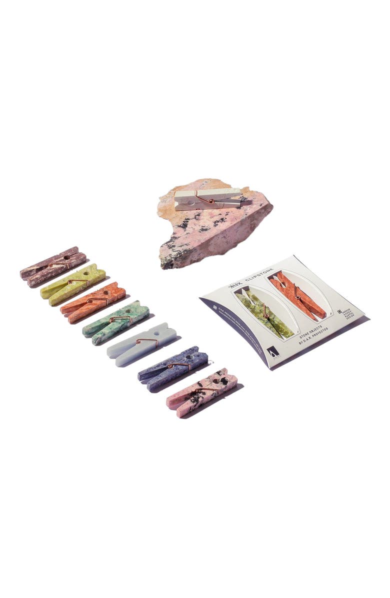 DAR PROYECTOS Decorative Gemstone Laundry Clip, Alternate, color, 