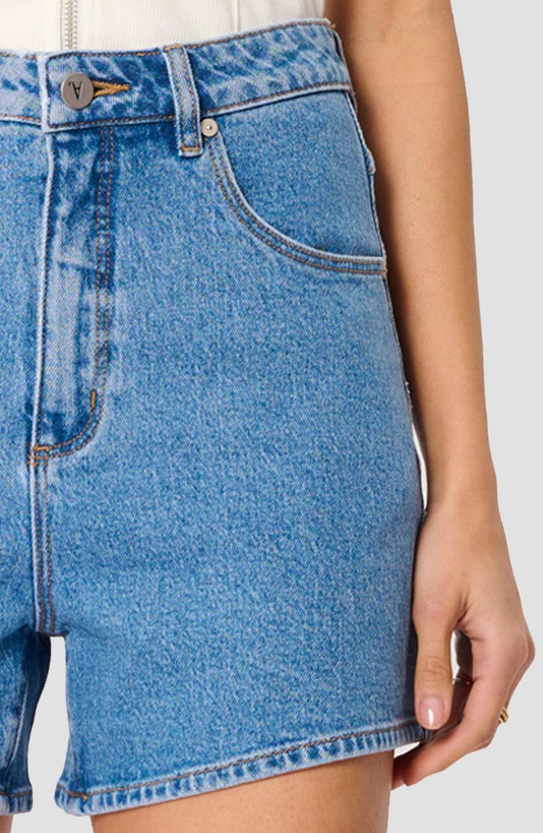 ABRAND Venice Denim Shorts, Alternate, color, Debbie