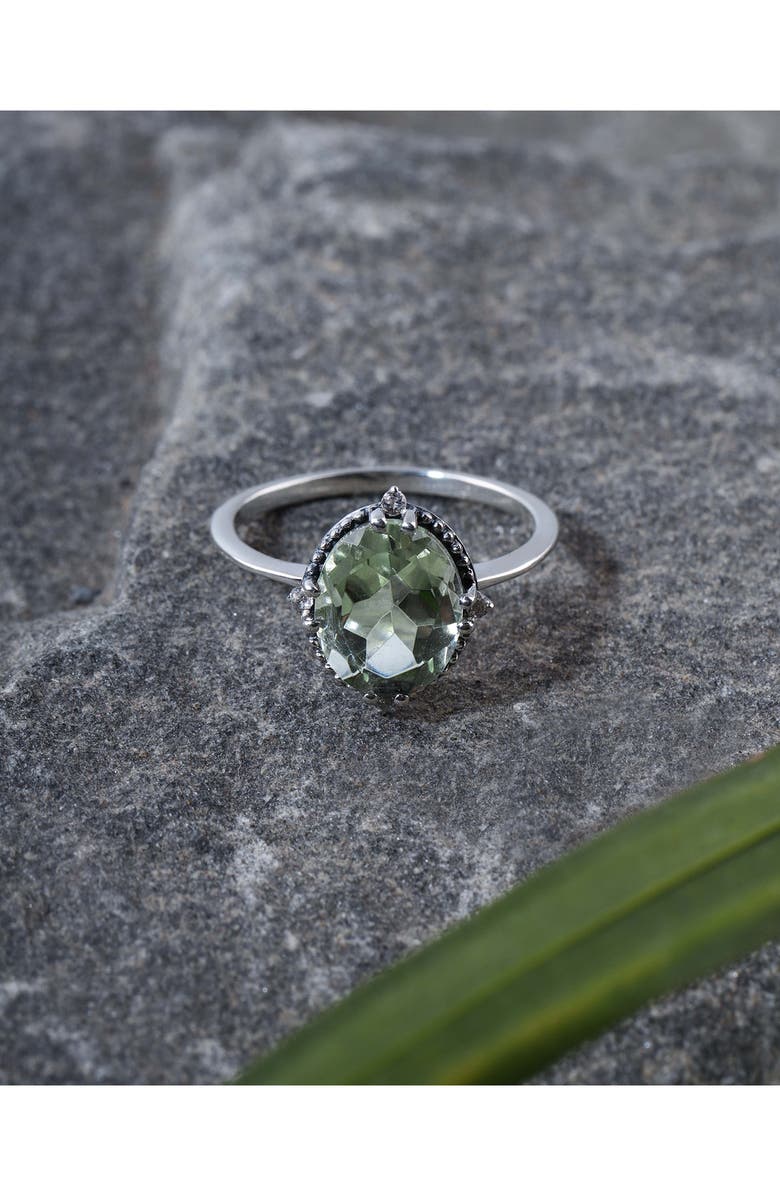 YS GEMS Green Amethyst Ring, Alternate, color, Green