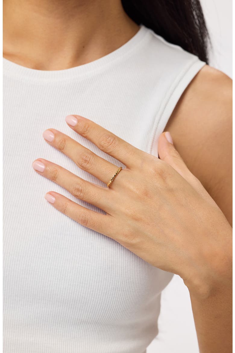 Solid Yellow Gold - Circles Ring, Alternate, color, Gold
