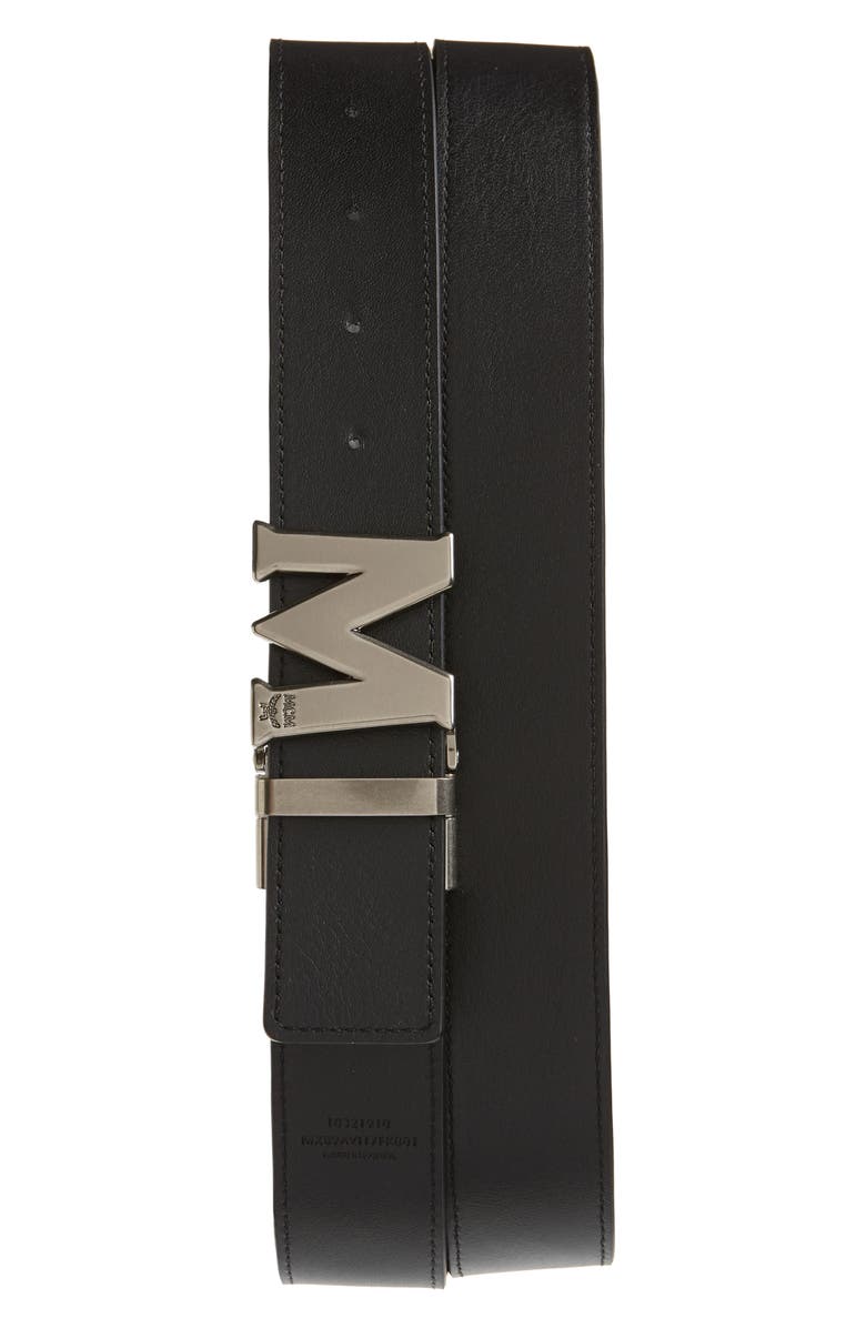 MCM Claus Reversible Belt, Alternate, color, 