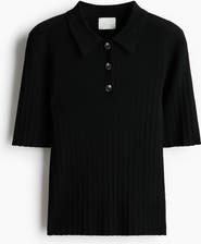 H&M Pointelle-knit Top
