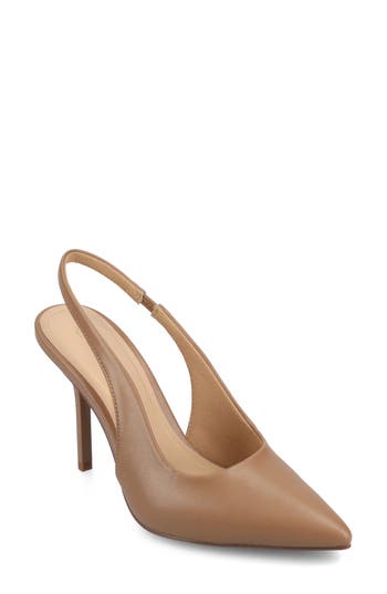 JOURNEE COLLECTION JOURNEE COLLECTION ELENNY SLINGBACK STILETTO PUMP