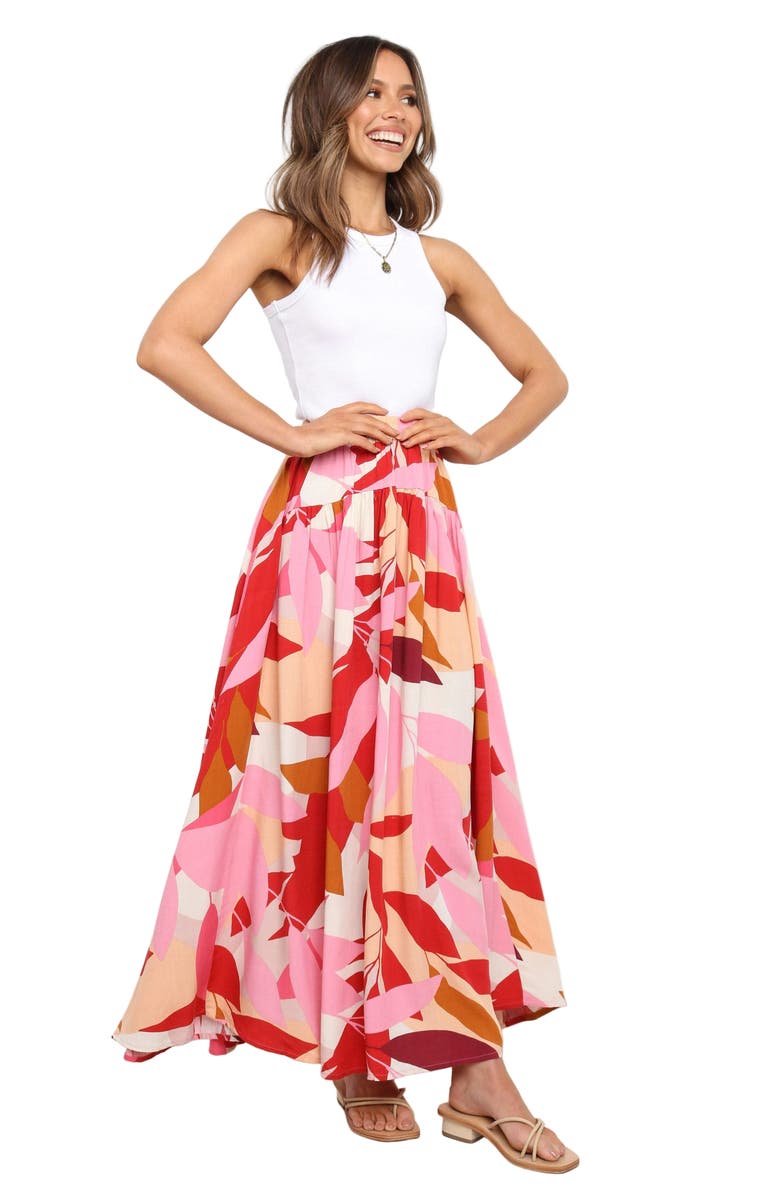 Petal & Pup Madoc Maxi Skirt, Alternate, color, Pink