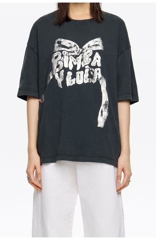 Bimba Y Lola Denim Ankle-length Jeans In Animal Print