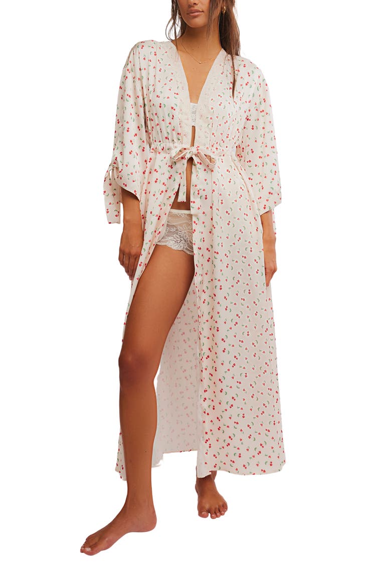 First Blush Robe, Main, color, IVORY COMBO