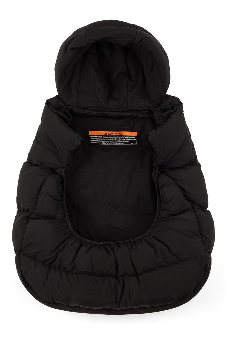 CUDL™ Water Repellent Baby Carrier Winter Cover, Alternate, color, CAVIAR