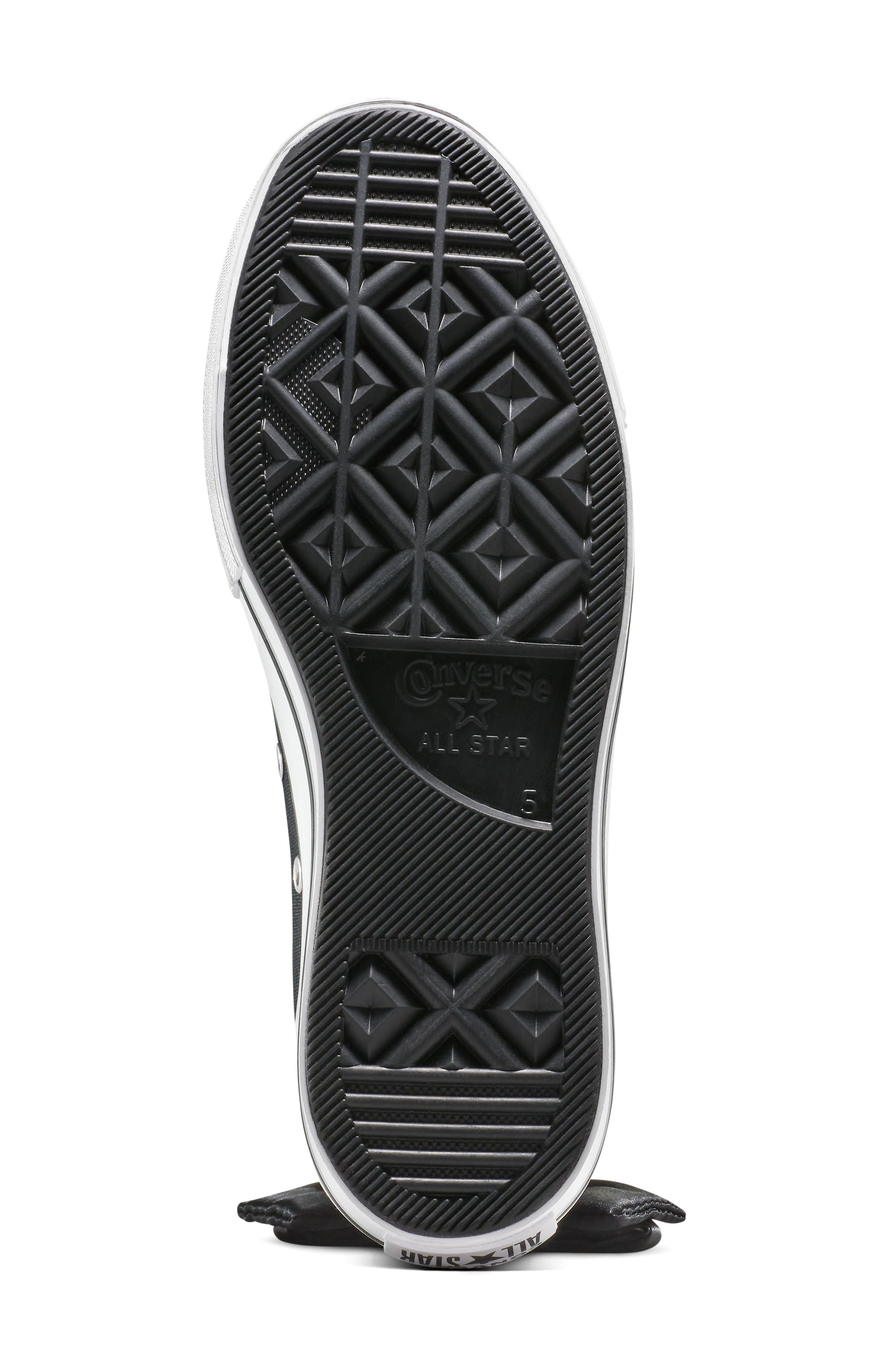 Converse Chuck Taylor<sup>®</sup> All Star<sup>®</sup> Bow High Top Sneaker, Alternate, color, 