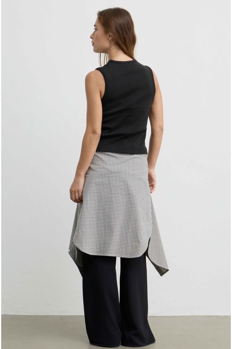Classic Round Neck Tank, Alternate, color, Black