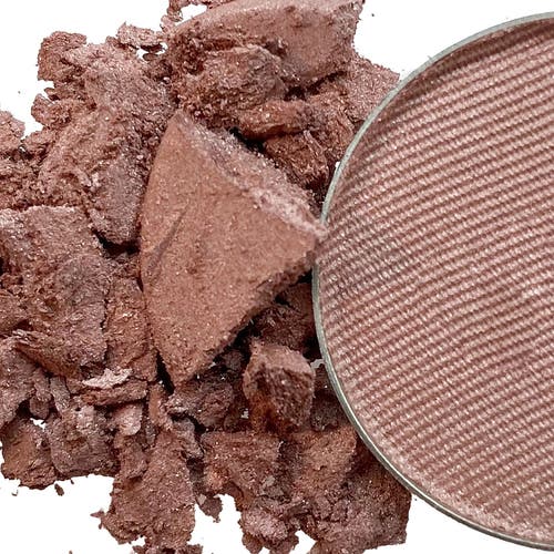 Honeybee Gardens Pressed Powder Eye Shadow Single In Matte Dark Smokey Purple