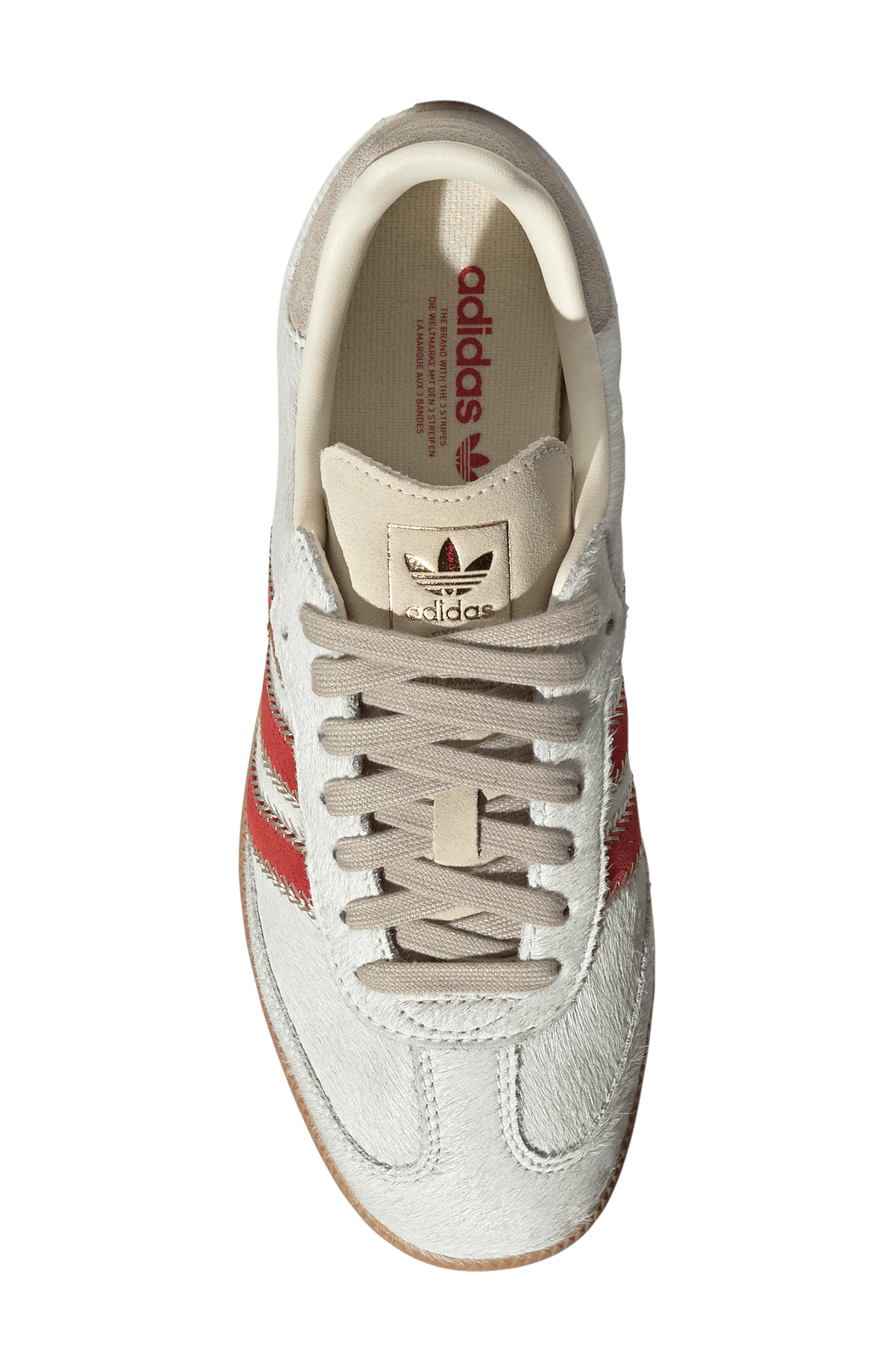 adidas Samba OG Sneaker, Alternate, color, Wonbei/Cre