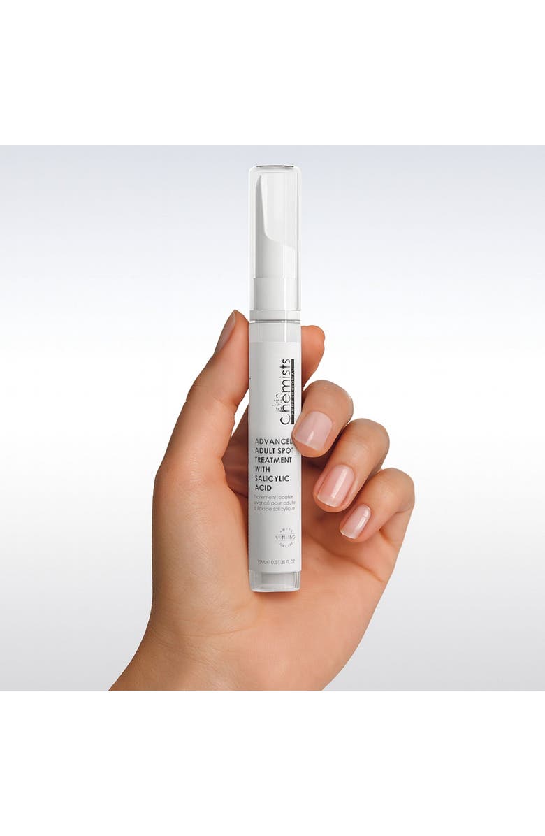 SKINCHEMISTS Advanced Adult Spot Treatment with Salicylic Acid 15ml for Acne & Blemishes, Large Pores, Alternate, color, White
