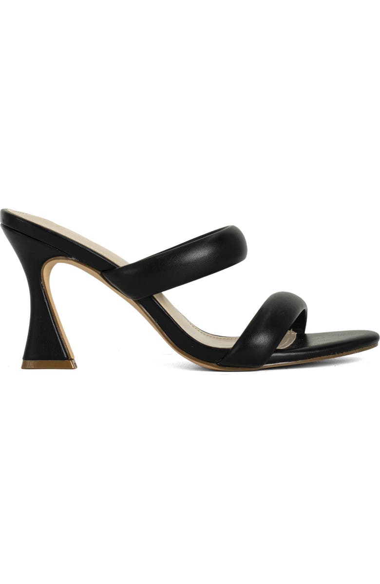 SHUSHOP Fedora Slide Sandal, Alternate, color, Black