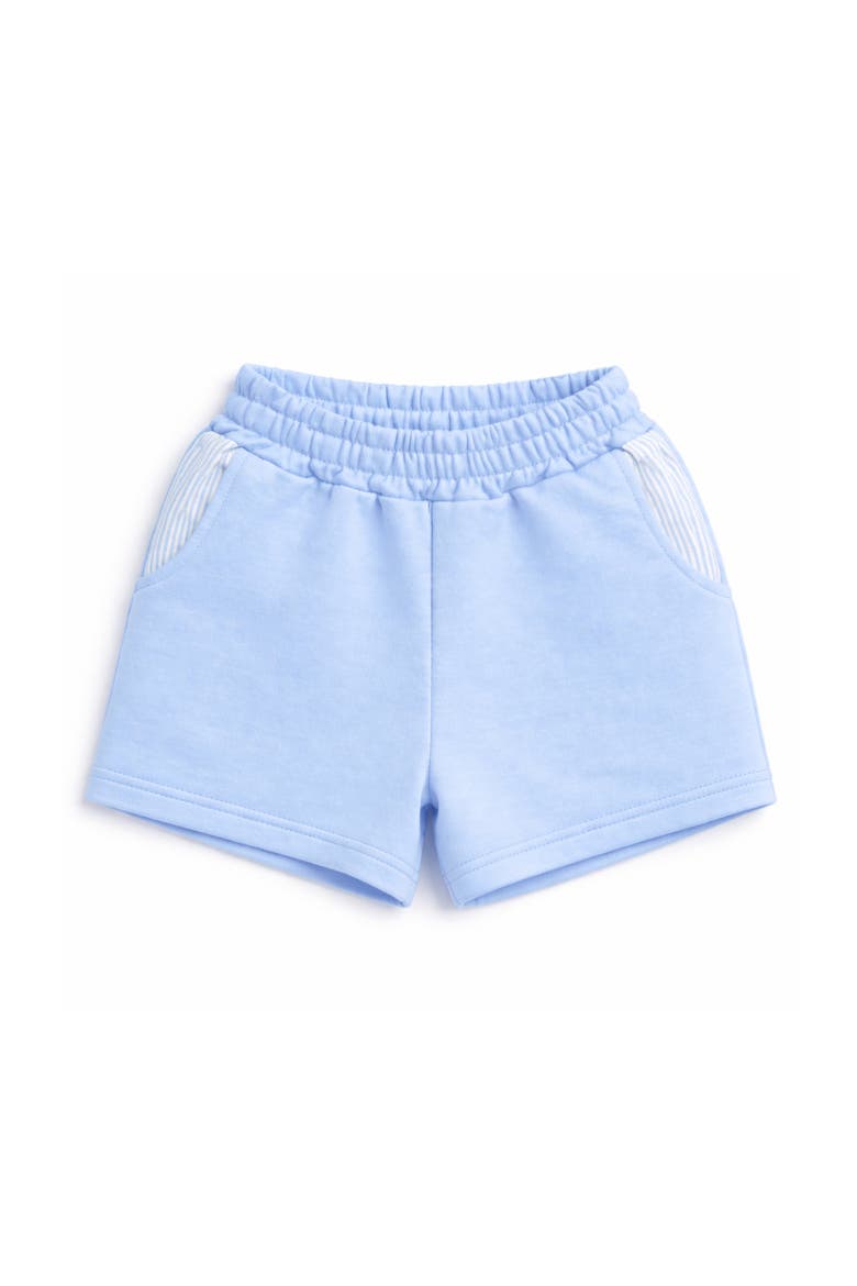 Seersucker Pocket Shorts, Main, color, Blue