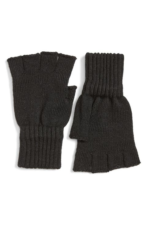 Fingerless Wool Gloves