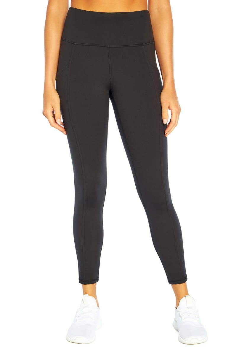 MARIKA Eclipse Ankle Leggings, Main, color, Black