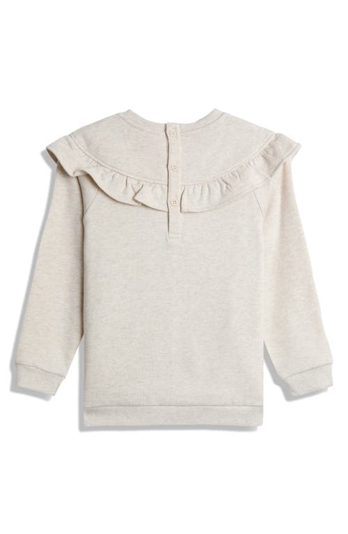 Jojo Maman Bébé Jojo Maman Bebe Kids' Unicorn Appliqué Sweatshirt & Leggings Set In Gray