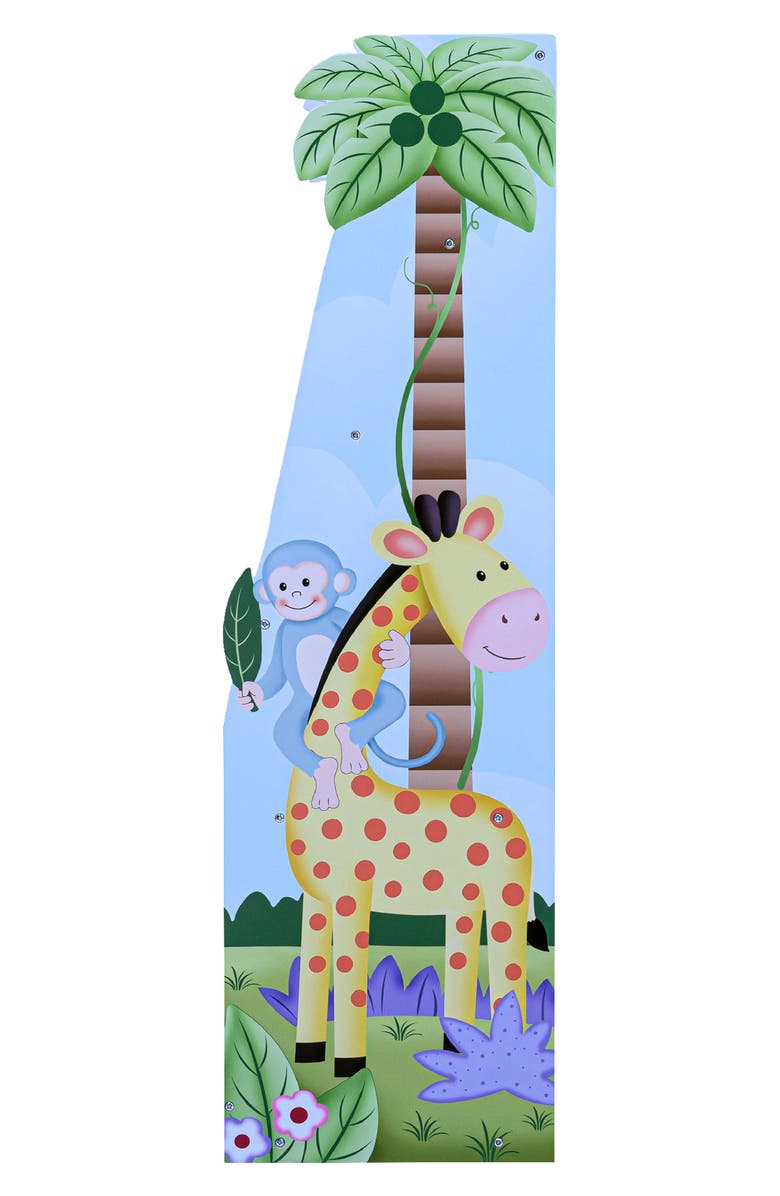 Teamson Kids Fantasy Fields Sunny Safari Wood Display Bookshelf, Alternate, color, 