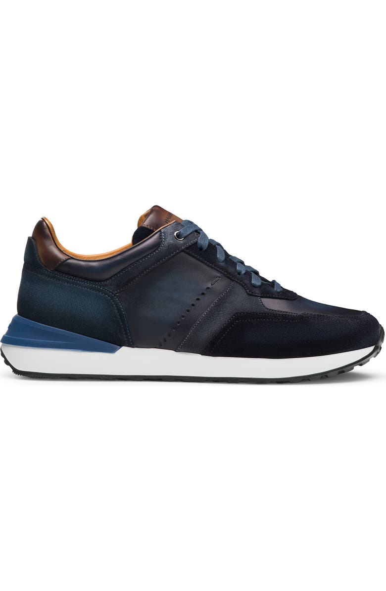 Magnanni Sona II Sneaker, Alternate, color, Navy