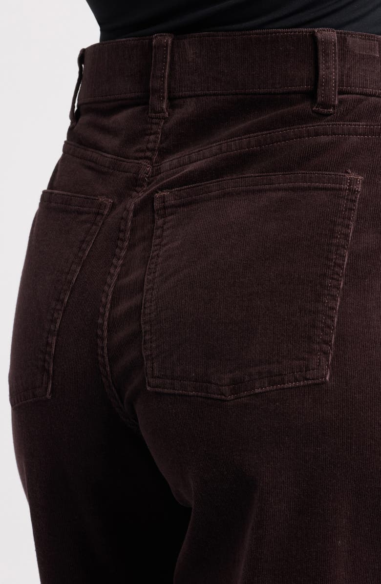 SPANX<sup>®</sup> Corduroy Barrel Pants, Alternate, color, Truffle Brown