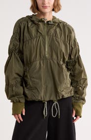 Free People FP Movement FP Light Packer Water Resistant Hiking Pullover