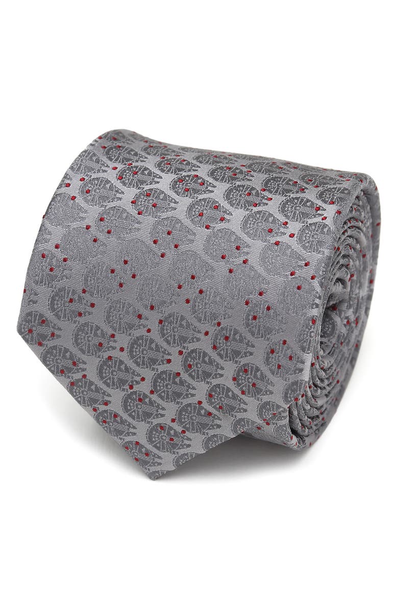 Cufflinks, Inc. Star Wars<sup>™</sup> - Millennium Falcon Dot Silk Tie, Alternate, color, 