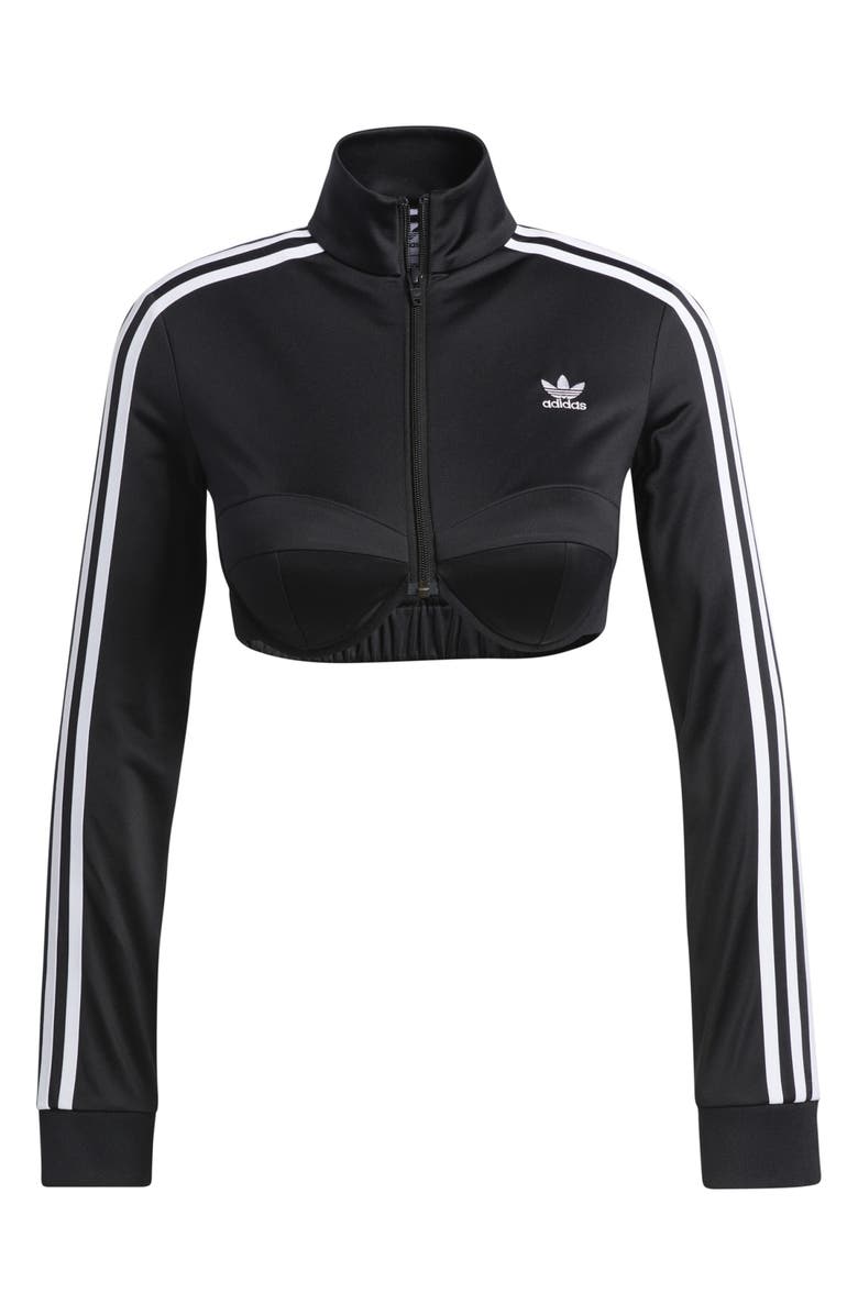 adidas X Jeremy Scott Crop Track Jacket, Alternate, color,