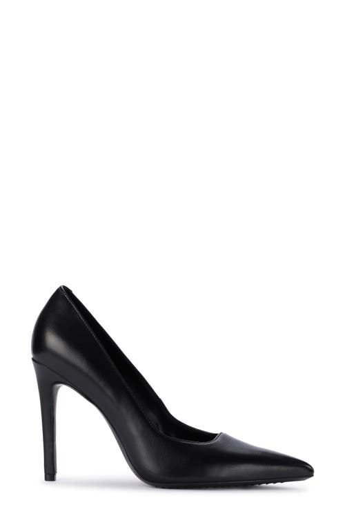 Dkny Mickel Pointed Toe Pump In Black