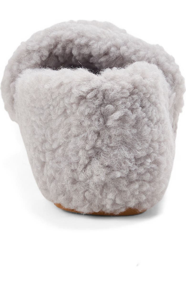 DEARFOAMS Maryanne Luxe Teddy Maryjane Slipper, Alternate, color, Sleet