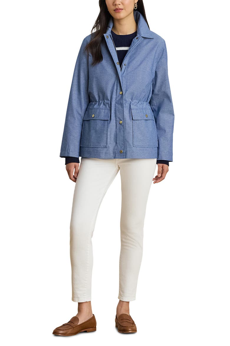 Chambray Anorak, Alternate, color, BLUE CHAMB