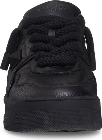 スニーカー VALENTINO GARAVANI One-stud low-top valentino garavani One Stud Low-top Nappa Sneaker for Man in White/ Black