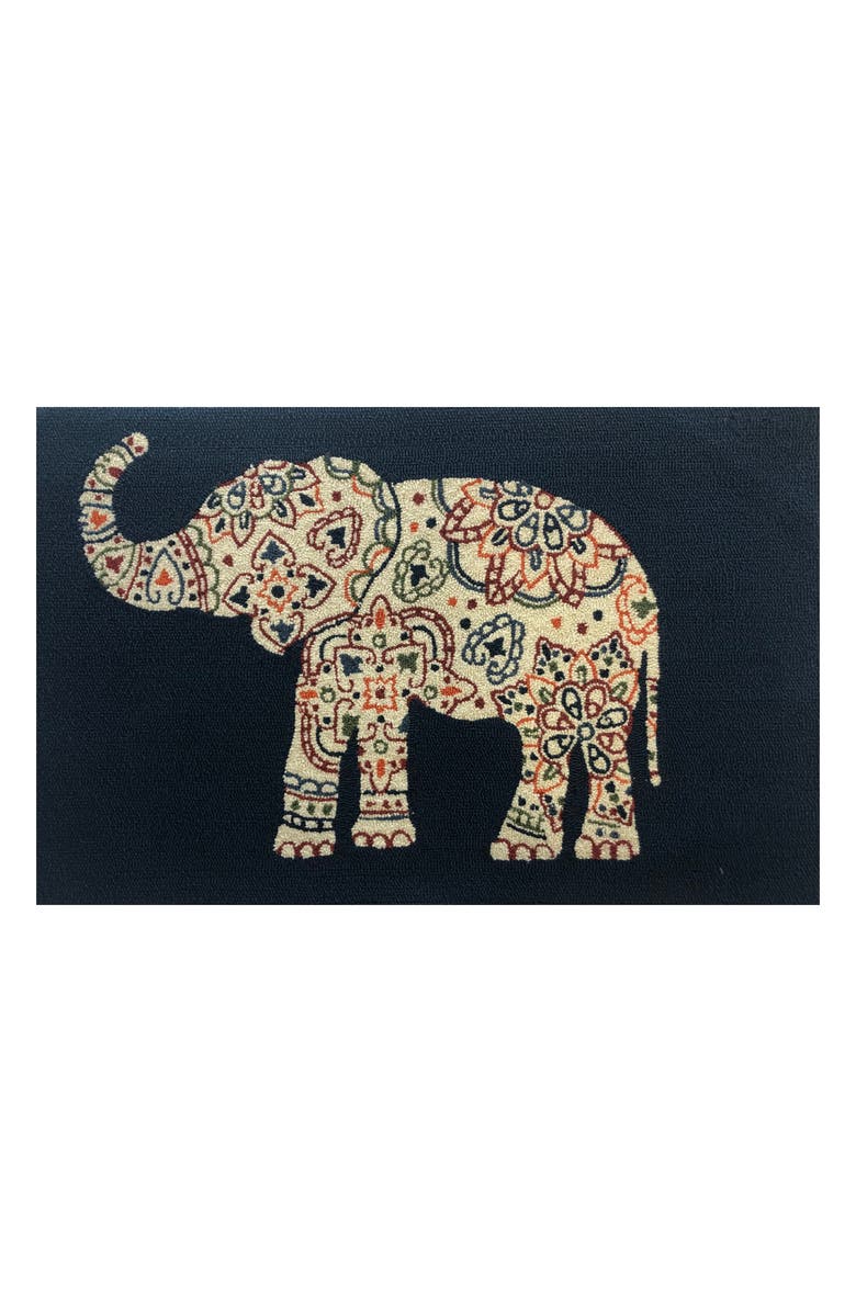 R16 HOME Elephant Indoor/Outdoor Doormat, Main, color, 